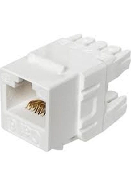 Apronx APX-UTP181 Cat6 180° Utp Keystone Jack 10 Lu Paket