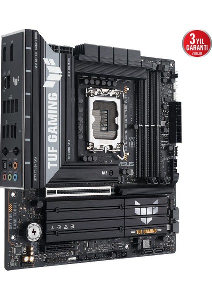 Asus Tuf Gaming B860M-PLUS Wıfı 8800MHZ Oc Ddr5 Soket 1851 M.2 Usb4 HDMI Dp Matx Anakart fiyatları