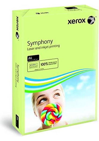 Xerox 3R93965 A4 Symphony Açık Yeşil 80GR