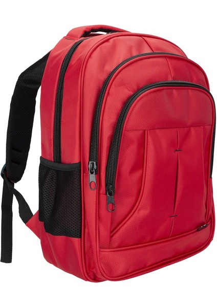 Plm City -Kırmızı 15.6-17" Notebook Sırt Çantası