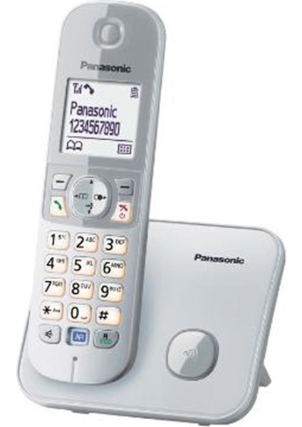 Panasonic KX-TG6811 Gri Telsiz Dect Telefon Elektrik Kesintisinde Konuşabilme