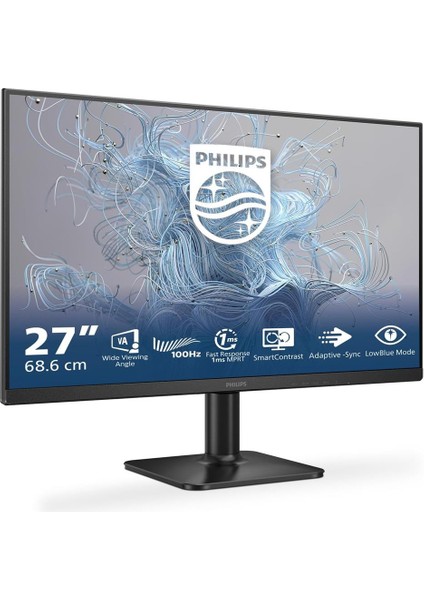 Philips 27" 27E2N1100L-00 Full Hd 1920X1080 100 Hz D-Sub HDMI Siyah Monitör
