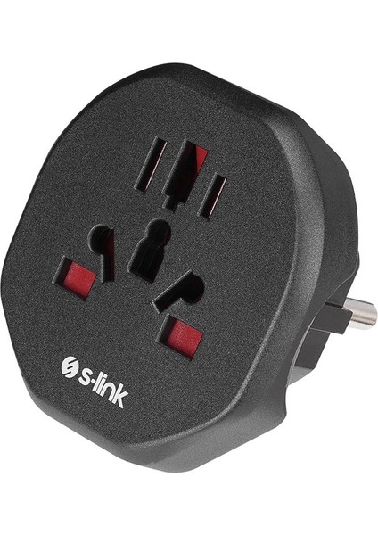S-Link SL-WL09 Universal - Türk Çevirici Çevirici Priz Adaptör fiyatları