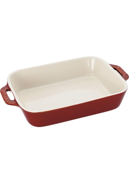 Seramik Dikdörtgen Fırın Kabı