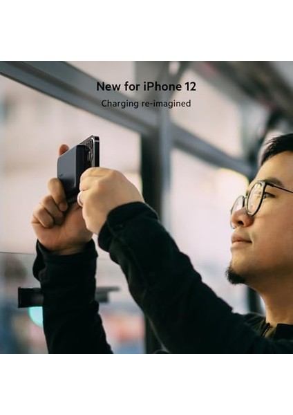 Manyetik Kablosuz Güç Bankası 2.5k (Magsafe ile Uyumlu Taşınabilir Şarj Cihazı, 2500 Mah Küçük Kapasiteli Kompakt Mini Hızlı Şarj, Usb-C - Usb-C Kablosu Dahil) - Siyah modelleri