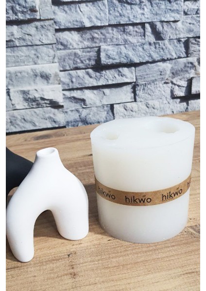 Slikon Vazo Kalıbı - Taş Tozu Kalıbı - Slikon Kalıp - Hobi Kalıbı - Bohem Vazo Kalıbı - N Vazo