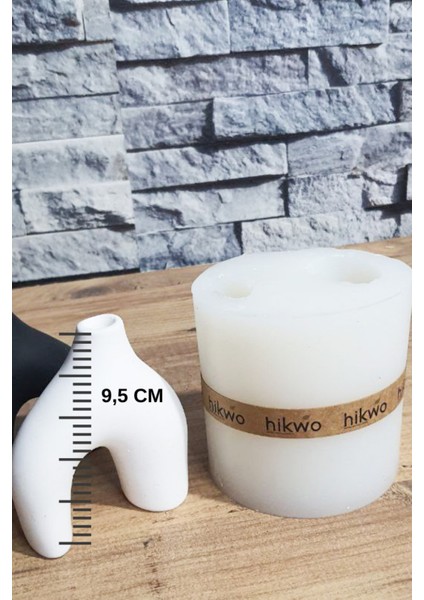 Slikon Vazo Kalıbı - Taş Tozu Kalıbı - Slikon Kalıp - Hobi Kalıbı - Bohem Vazo Kalıbı - N Vazo fırsatları