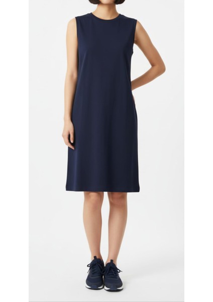 Kolsuz Pamuklu Elbise