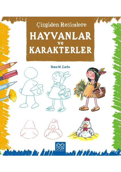 Çizgiden Resimlere - Hayvanlar ve Karakterler