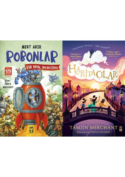 Robonlar 2 Bir Hayal Operasyonu (Mert Arık) ve Haritacılar (Tamzin Merchant)