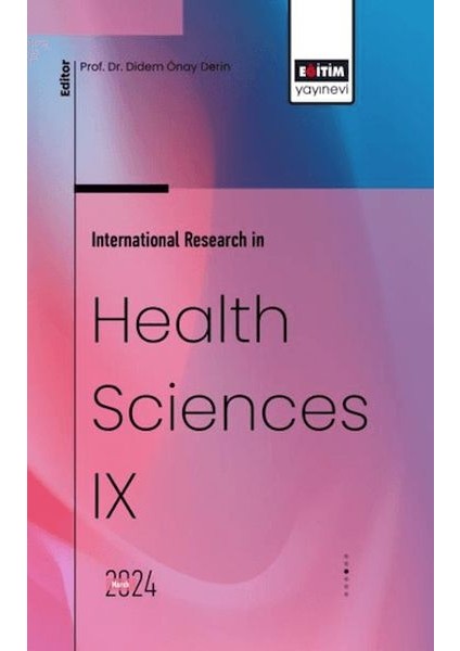International Research In Health Sciences Ix