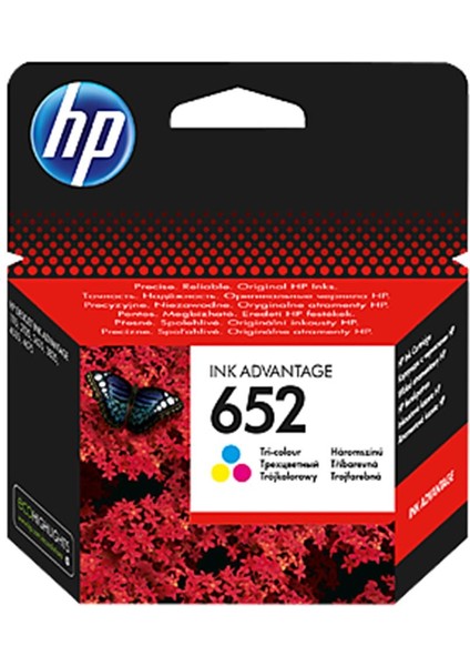 Hp 652 Color Renkli Kartuş F6V24AE