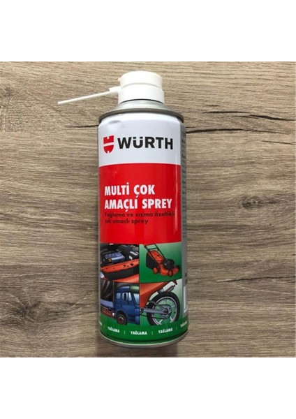 Würth 0893 055 40 400ML Multi Çok Amaçlı Sprey Yağlama ve Sızma Özellikli