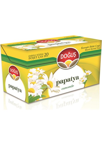 Doğuş Papatya Bitki Çayı Süzen Poşet 20X1.5 gr