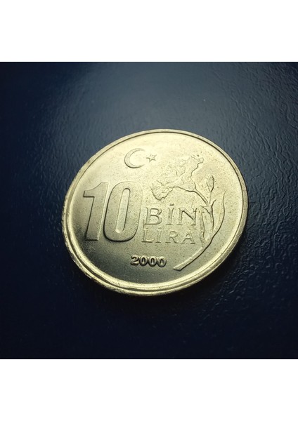 3996368F559EC07979 2000 Yılı 10.000 Lira Çil Eski Madeni Para fiyatları