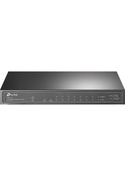 Tp-Link TL-SG1210P 8 Port 10-100-1000 Poe+ Switch 1 Port Sfp Çelik Kasa Rack Mount