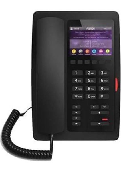 Fanvil H5 Renkli Ekran Poe Ip Masaüstü Siyah Telefon fiyatları