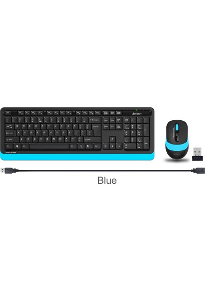 A4 Tech FG1010 2.4g Mavi Q Fn-Mm Klv+Optik Mouse Set fiyatları