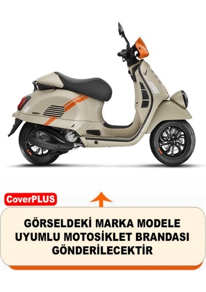 Vespa Gtv 300 Ie Motor Brandası Siyah Motorsiket Brandası Motor Örtüsü Çadır Su Geçirmez Motosiklet Kılıfı Motor Brandası fiyatları