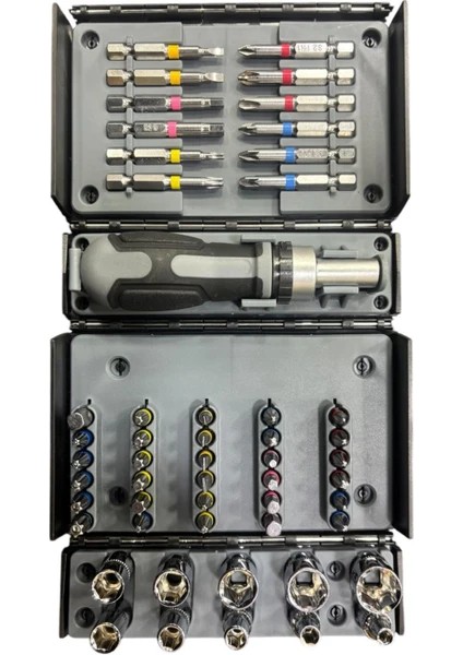 1/4" S2 Bits ve Cr-V Lokma Seti 53 Parça fiyatları