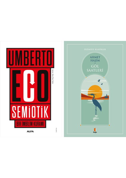 Semiotik - Bir Imbilim Kuramı + Göl Saatleri