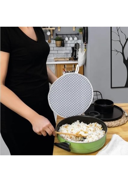 6 Parça Mutfak Seti & Mutfak Önlüğü, Fırın Eldiveni, 2li Tutacak, Organizer Poşetlik, Demlematik Gri fiyatları