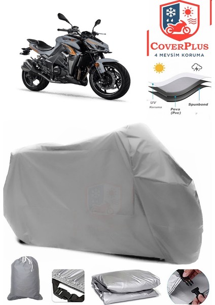 Rks A 250 Motor Brandası Gri Motorsiket Brandası Motor Örtüsü Çadır Su Geçirmez Motosiklet Kılıfı Motor Brandası