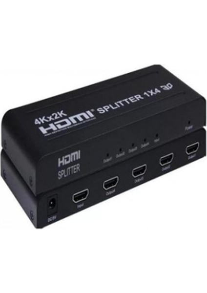 Nova Nvc-Hdsqp4 4K HDMI 1-4 Splitter 1 Giriş 4 Çıkış