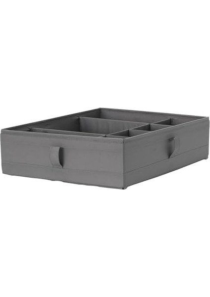 Çekmece Içi Bölmeli Kutu, Koyu Gri Renk 44X34X11 cm Takı-Kemer-Aksesuar Düzenleyici Organizer modelleri