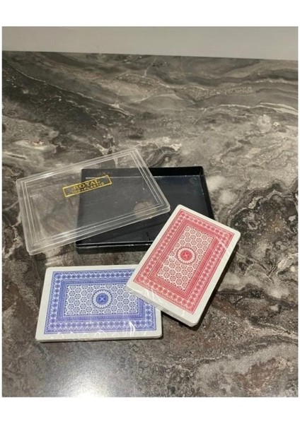 Plastik Oyun Kağıdı Çift Deste Uzun Ömürlü Özel Kutusunda Iskambil Kağıdı fiyatları
