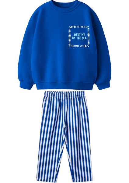 Erkek Çocuk Baskılı 3 Iplik Kumaş Pamuklu Altüst Takım fiyatları