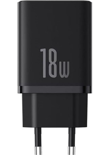Baseus P10111405117-Z1 Cube Fast Qc 3.0 18W Usb-A Hızlı Şarj Aleti Cluster Black