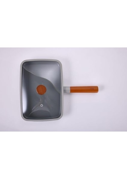 Fika Dikdörtgen Tava 29CM Cam Kapaklı Gri modelleri