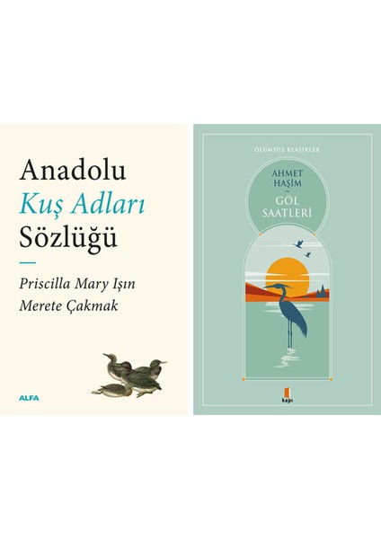 Anadolu Kuş Adları Sözlüğü + Göl Saatleri