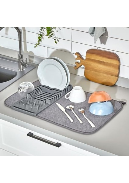 Üstü Bulaşıklık Bulaşık Kurutma Matı Süzgeci Katlanır Plastik Sepeti Kurulama Bezi Örtüsü Kurutmalık Katlanabilir Tabaklık Süzgeçleri modelleri