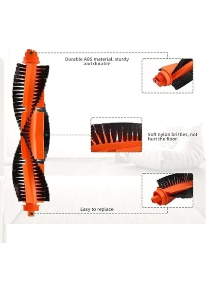 Ana Fırça Mi Vacuum Mop Pro,vacuum Mop P ile Uyumlu 1 Adet Ana Fırça fiyatları