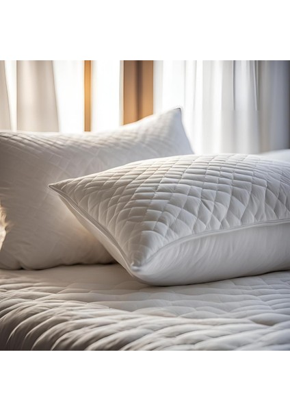 Kapitone Yastık, 1000 Gr, Ergonomik Yükseklik