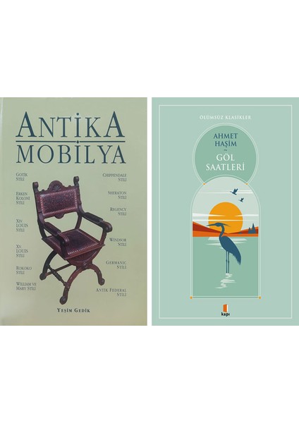 Antika Mobilya (Ciltli) + Göl Saatleri