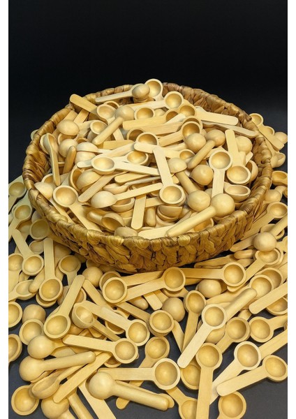 5'li Bambu Dönen Stantlı Yuvarlak Cam Baharatlık Seti Baharat Kaşıklı Çeyiz ve Mutfak Seti 400 ml indirimleri