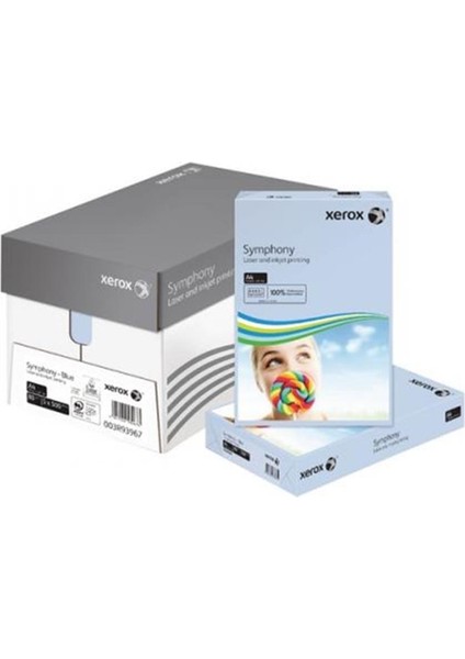 Xerox 3R93967 A4 Symphony Açık Mavi 80GR