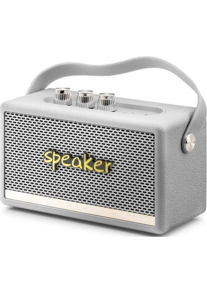 Hadron Kılburn3 Beyaz Bluetooth Nostalji SPEAKER168-103-72MM