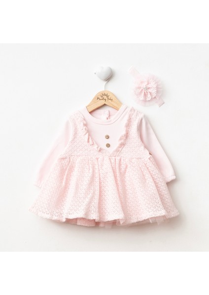 Kız Bebek Dantelli Mevlütlük Elbise