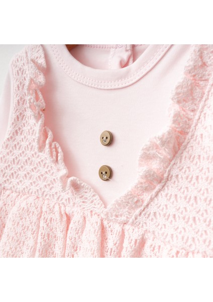 Kız Bebek Dantelli Mevlütlük Elbise modelleri