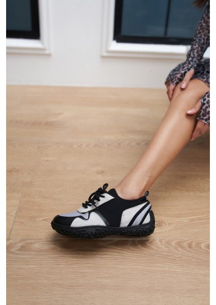 Alberta Kadın Siyah Gri Multi Sneakers indirimleri