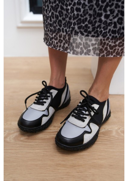 Alberta Kadın Siyah Gri Multi Sneakers