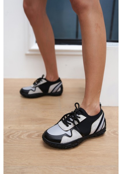 Alberta Kadın Siyah Gri Multi Sneakers