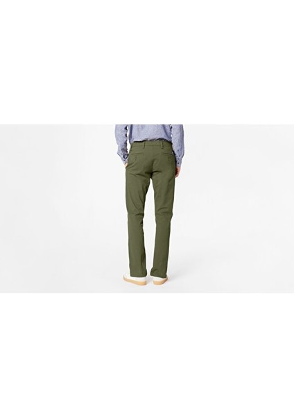 Smart 360 Flex Koyu Yeşil Ultimate Slim Fit Chino Pantolon
