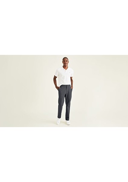 Smart 360 Flex Koyu Gri Ultimate Straight Fit Chino Pantolon fırsatları