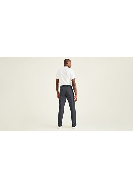 Smart 360 Flex Koyu Gri Ultimate Straight Fit Chino Pantolon