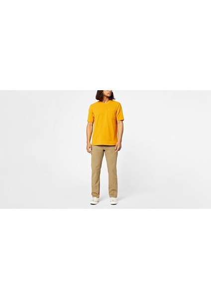 Smart 360 Flex Bej Ultimate Straight Fit Chino Pantolon